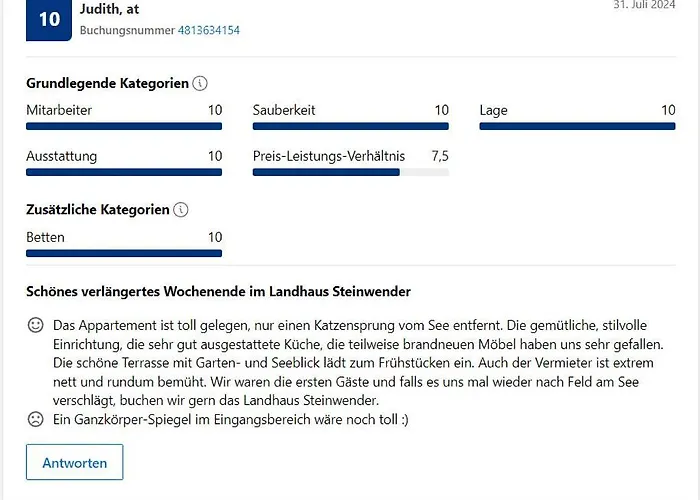 Apartament Steinwender Biedermeier Feld am See